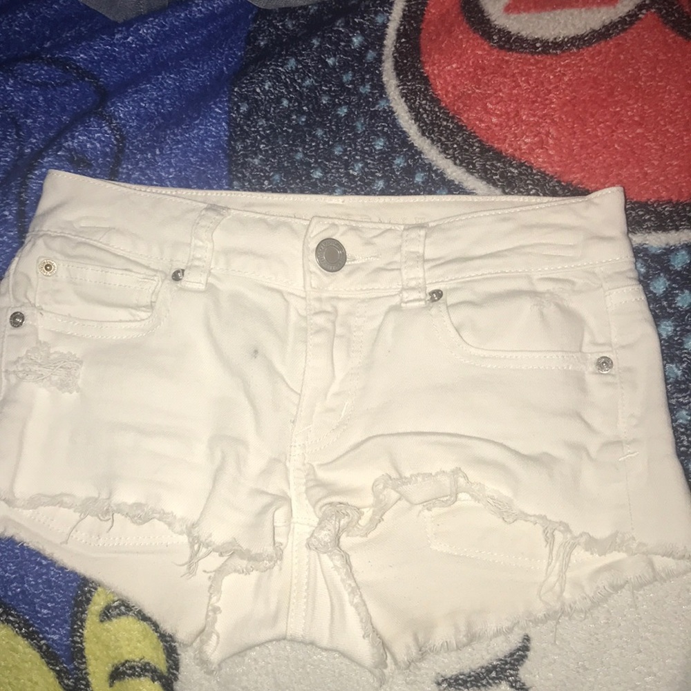 White shorts